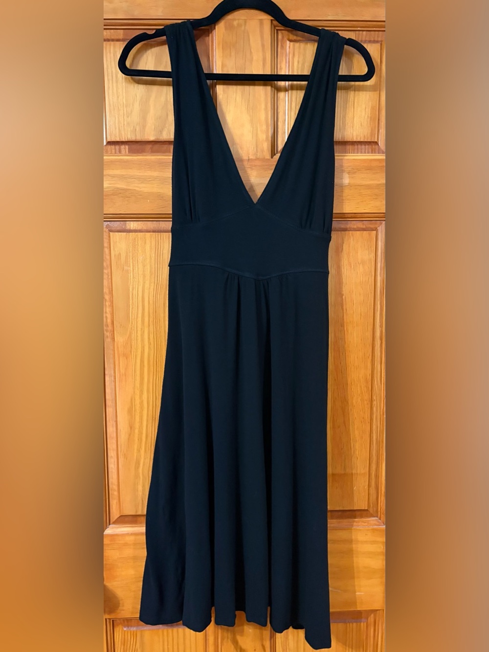 White House Black Market knit tank v neck dress, XL